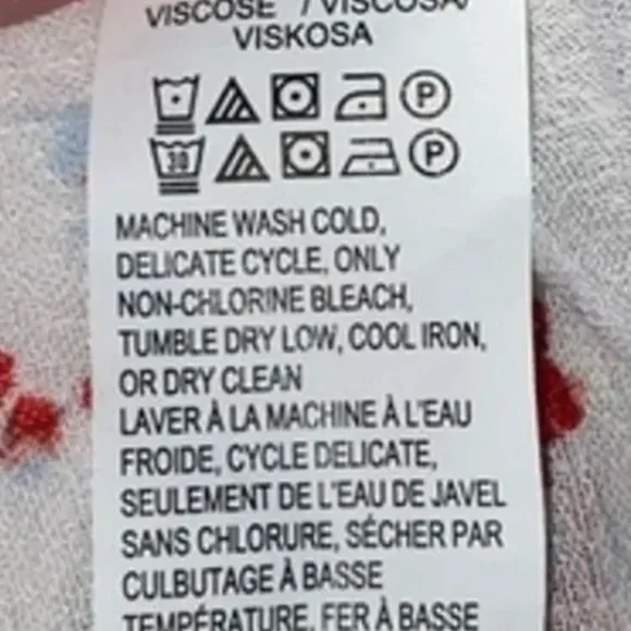 LAST CHANCE!  Lucky Brand Shirt Women's Size Small White Floral Blouse - Picture 5 of 5